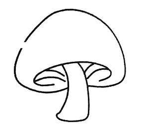 蘑菇简笔画图片大全可爱 蘑菇简笔画图片大全可爱卡通