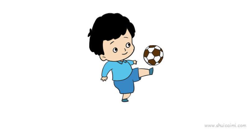 足球儿童画怎么画 足球简笔画步骤