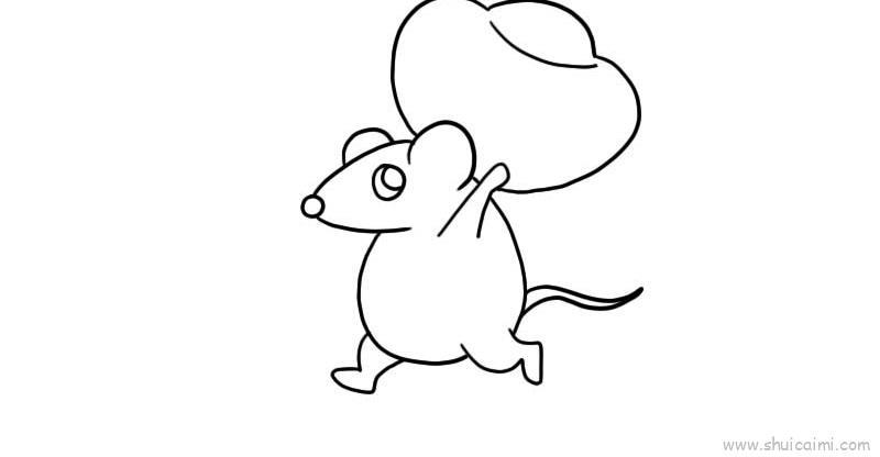 老鼠儿童画怎么画 老鼠简笔画画法
