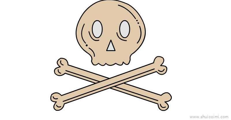 白骨精儿童画怎么画 白骨精简笔画简单又好看
