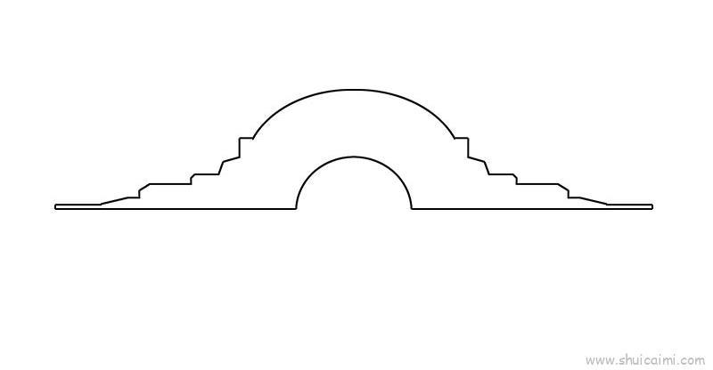桥儿童画怎么画 桥简笔画好看