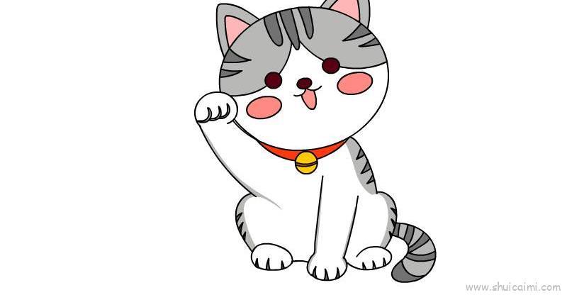 小猫咪儿童画怎么画 小猫咪简笔画步骤