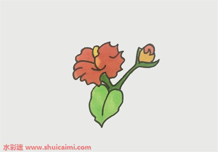 木棉花怎么画 木棉花简笔画简单彩色