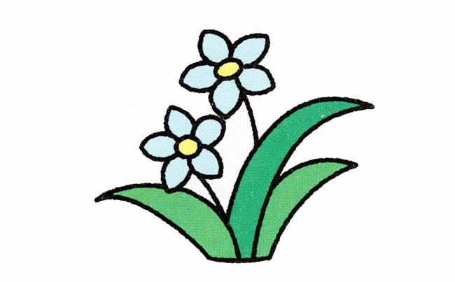 植物的简笔画 植物的简笔画花草树木