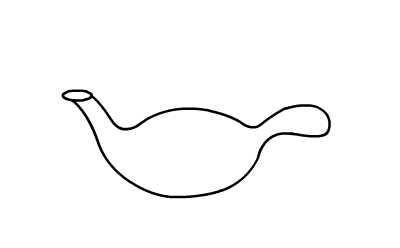 茶壶简笔画图片大全大图片大全（茶壶怎么画简笔画）