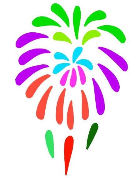 烟花简笔画图片大全 烟花简笔画图片大全可爱漂亮