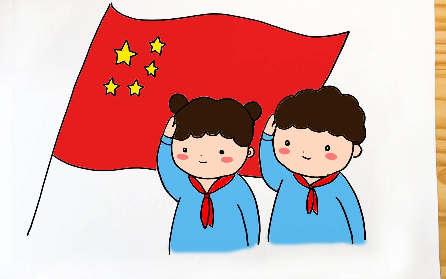 敬礼简笔画图片大全 敬礼简笔画图片大全可爱