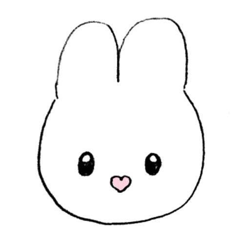 小白兔的简笔画 小白兔的简笔画图片