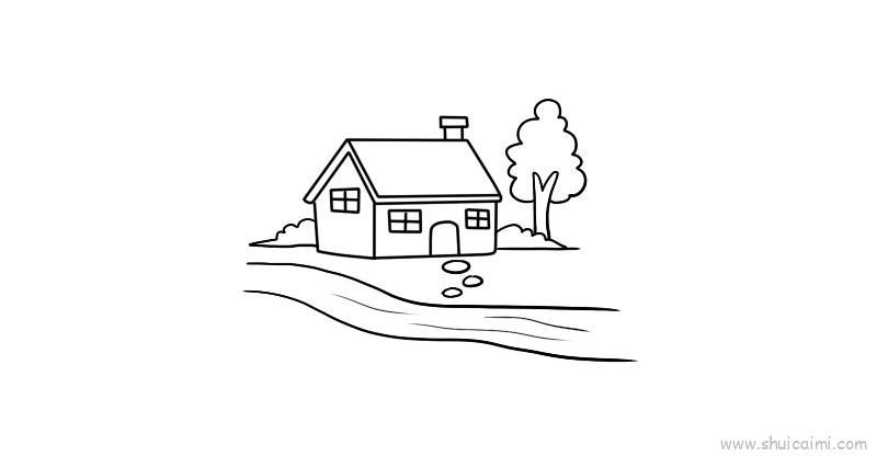场景画儿童画怎么画 场景画简笔画简单又好看