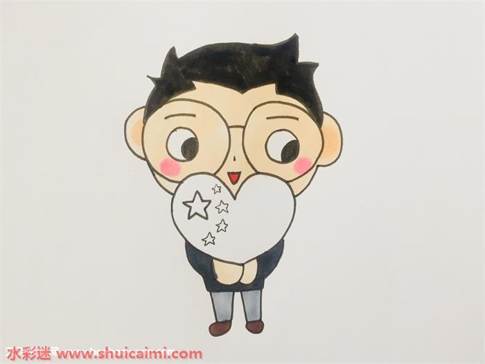 我爱我的祖国怎么画 我爱我的祖国简笔画简单彩色