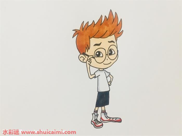 天才威怎么画 天才威简笔画图片大全