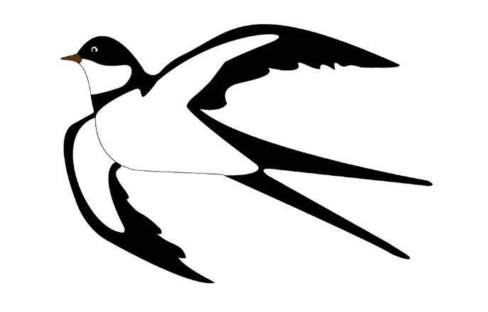 小燕子简笔画 小燕子简笔画图片