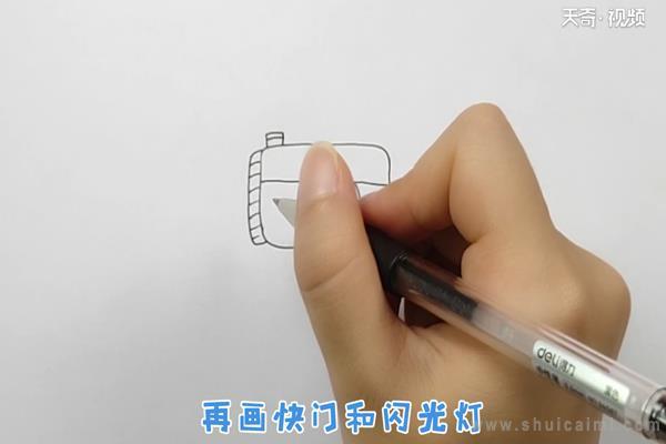 照相机简笔画怎么画 照相机简笔画图片大全
