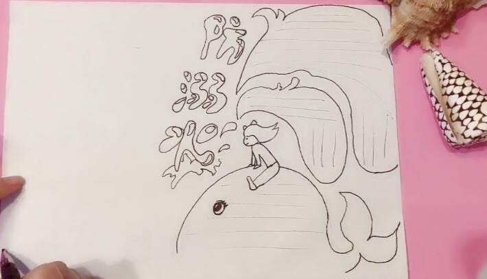 安全手抄报简笔画 交通安全手抄报简笔画