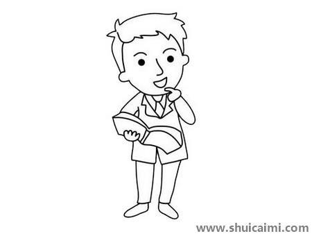 教师儿童简笔画