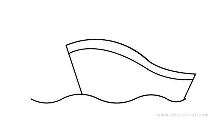 轮船简笔画怎么画 轮船简笔画图片