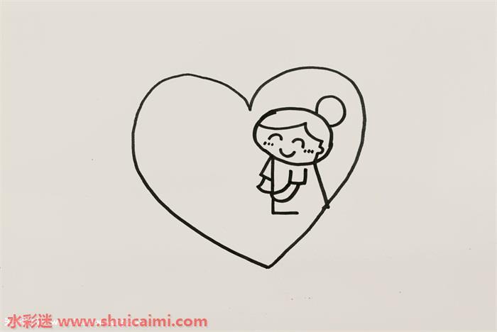 母亲节怎么画 母亲节简笔画画法