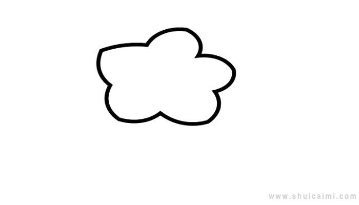 月光花简笔画怎么画 月光花简笔画顺序