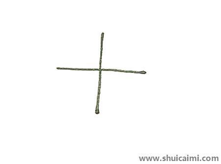 玩具风车儿童简笔画