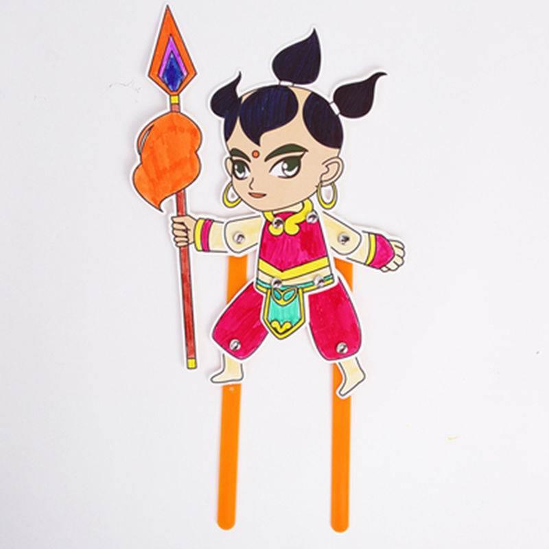 红孩儿简笔画 西游记红孩儿简笔画