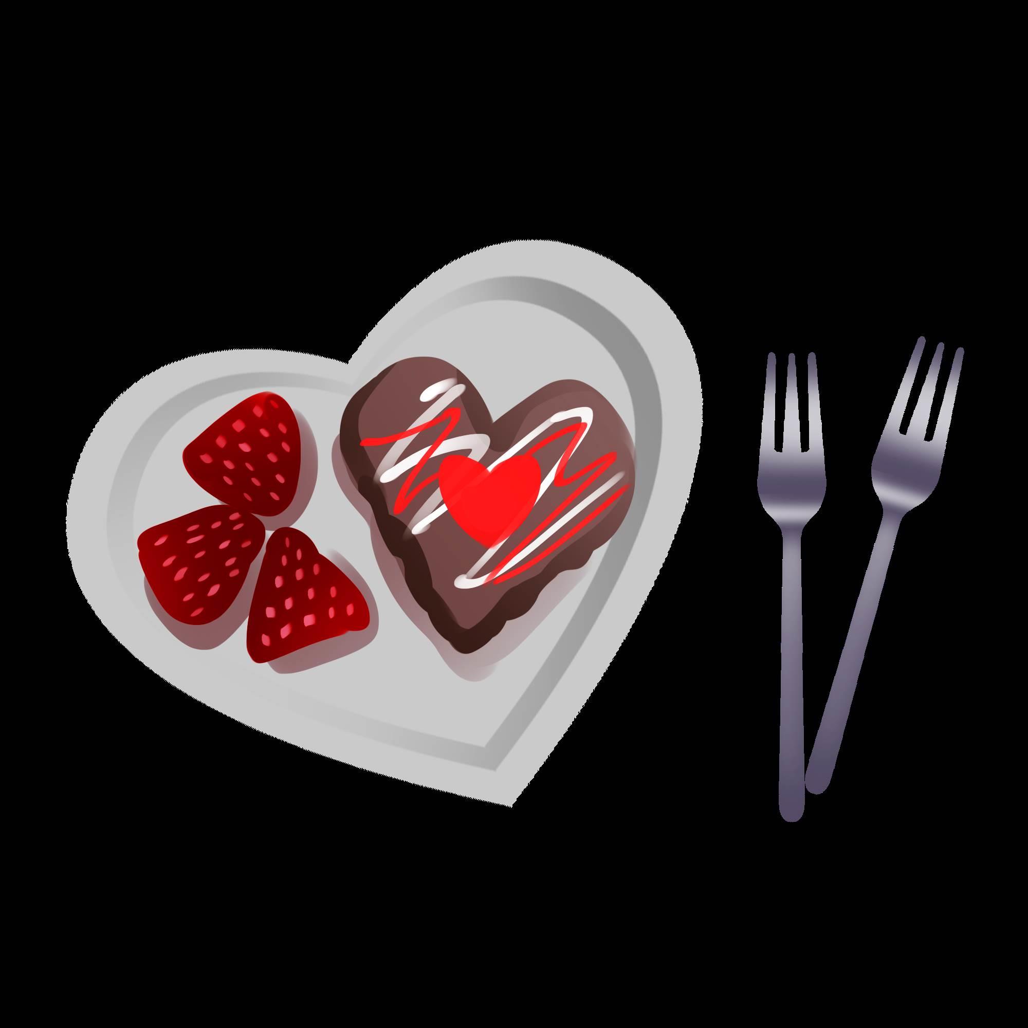 爱心简笔画食物 趣味简笔画