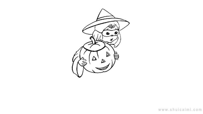 万圣节简笔画怎么画 万圣节简笔画画法