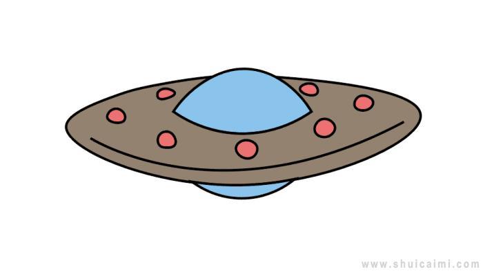 宇宙飞船简笔画怎么画 宇宙飞船简笔画步骤