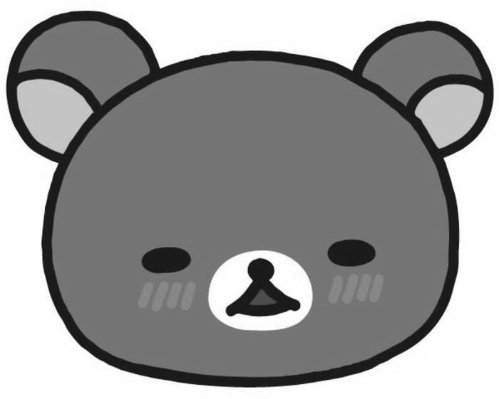 简笔画熊 简笔画熊的画法最简单