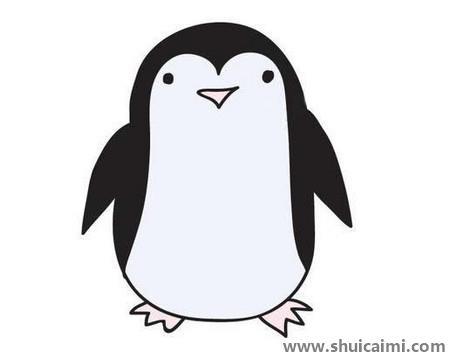 小企鹅可爱儿童简笔画图片大全