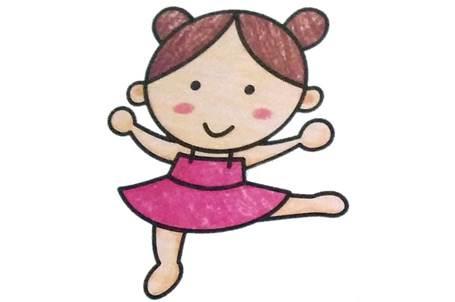 跳舞简笔画图片大全 跳舞简笔画图片大全可爱