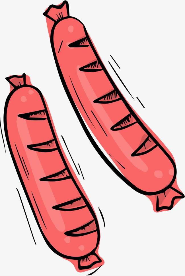 热狗简笔画 热狗简笔画图片