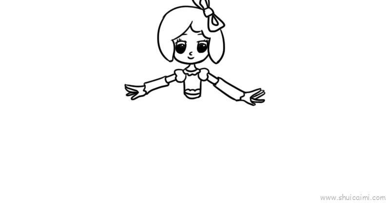 菲灵儿童画怎么画 菲灵简笔画简单又好看