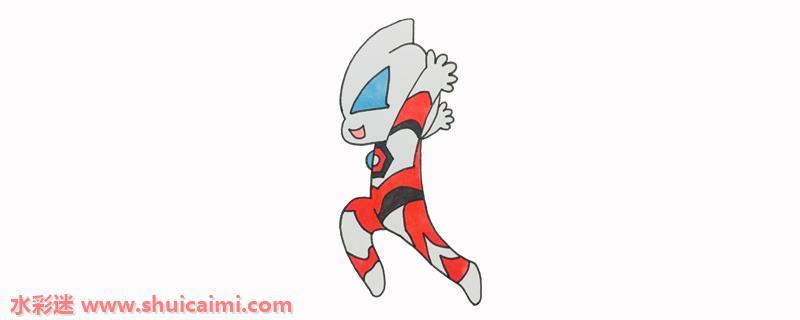 终极捷德奥特曼简笔画教程