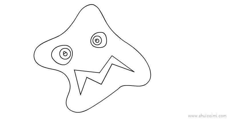 细菌儿童画怎么画 细菌简笔画简单又好看