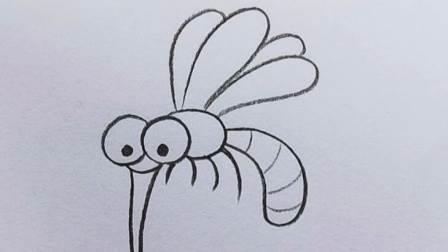 蚊子简笔画 蚊子简笔画图片