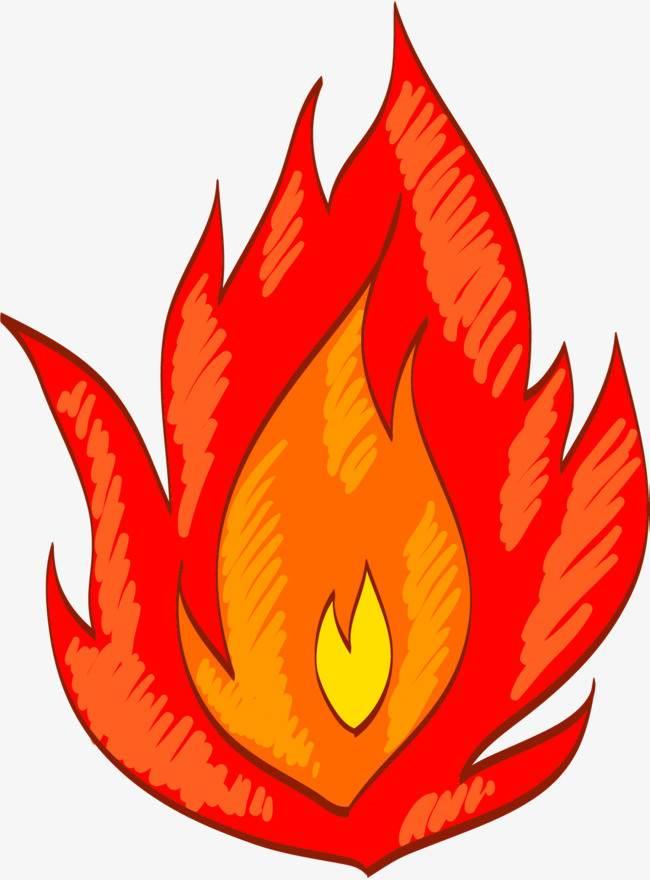 火简笔画 火柴人简笔画