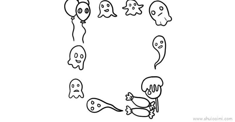手账素材儿童画怎么画 手账素材简笔画图片