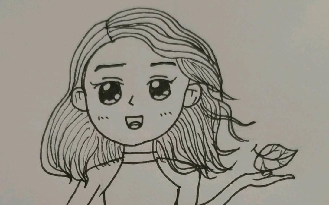 女神简笔画 雅典娜女神简笔画