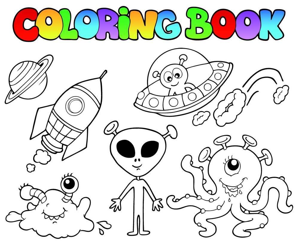 外星人简笔画 外星人简笔画可爱