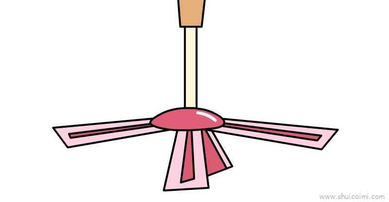 电风扇儿童画怎么画 电风扇简笔画简单
