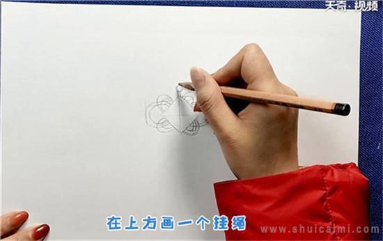 中国结简笔画怎么画 中国结简笔画好看