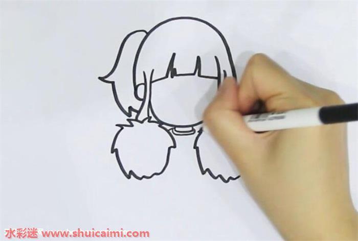 拉拉队女孩怎么画 拉拉队女孩简笔画图片大全带颜色
