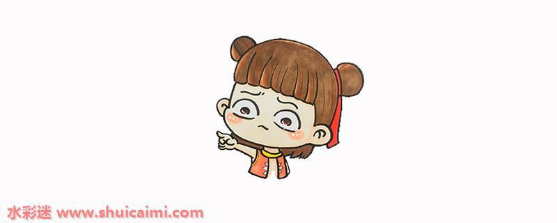 哪吒之魔童降世简笔画怎么画？