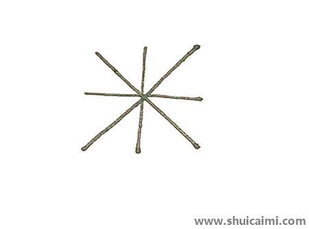 玩具风车儿童简笔画