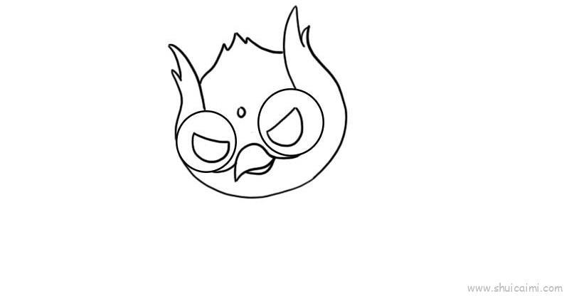 二青会吉祥物儿童画怎么画 二青会吉祥物简笔画顺序