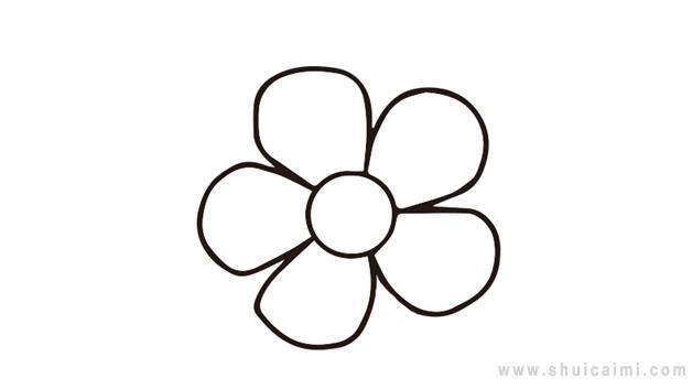 花卉简笔画怎么画 花卉简笔画步骤