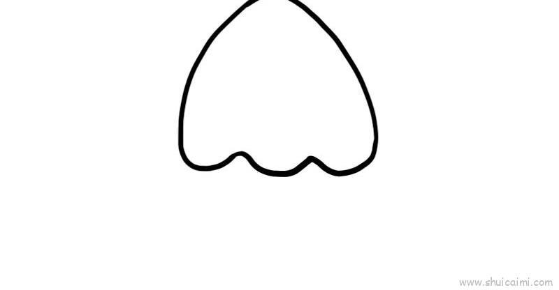 花蘑菇儿童画怎么画 花蘑菇简笔画好看