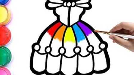 公主裙简笔画 公主裙简笔画简单又漂亮图片