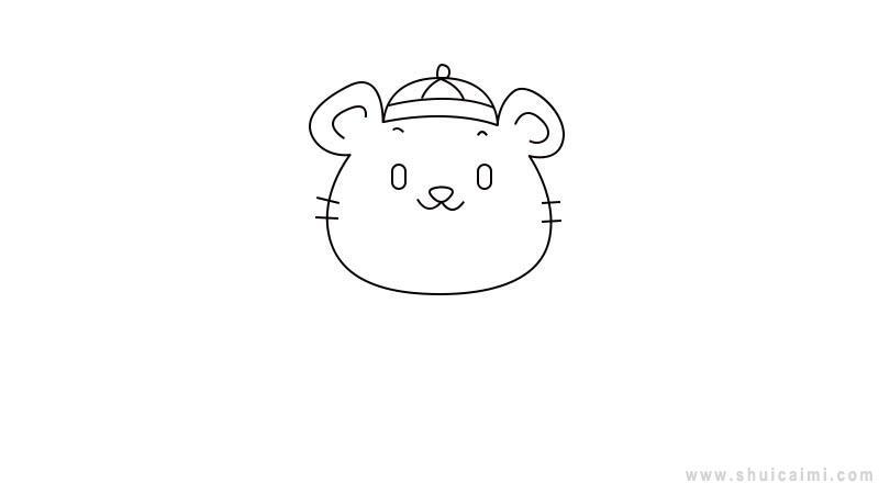 鼠年元旦简笔画怎么画 鼠年元旦简笔画顺序