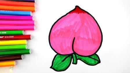 桃子简笔画图片大全 桃子简笔画图片大全大图